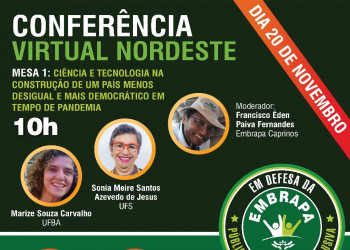 Nordeste e Semiárido terão debate virtual de especialistas sobre Ciência e Tecnologia